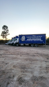 Australian scrap tyre disaposals trucks for collection